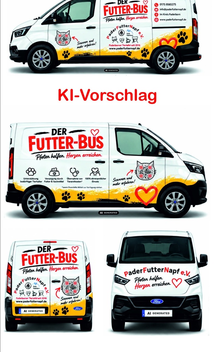 Transporter für die Tiertafel