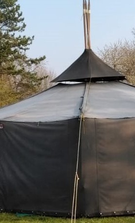 Neues Großzelt JURTE