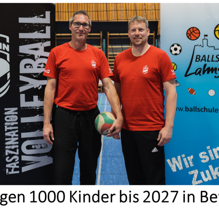Wir bringen 1000 Kinder in Bewegung!