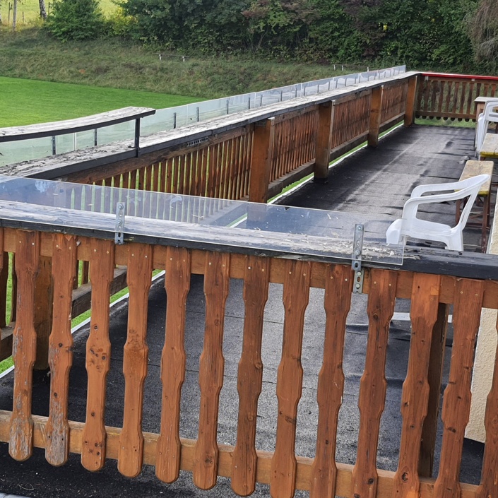 Restaurierung Balkon Vereinsheim TuS Neesbach