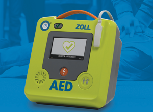 Defibrillator für die Mittelschule Geisenhausen