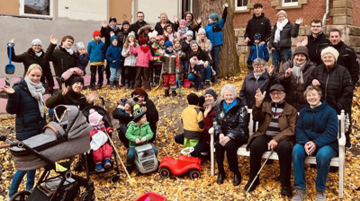 Neuer Mehrgenerationenspielplatz Herrnberchtheim