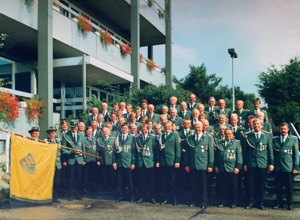 Unser Schmuckstück: Die Batenhorster Schützenfahne von 1953