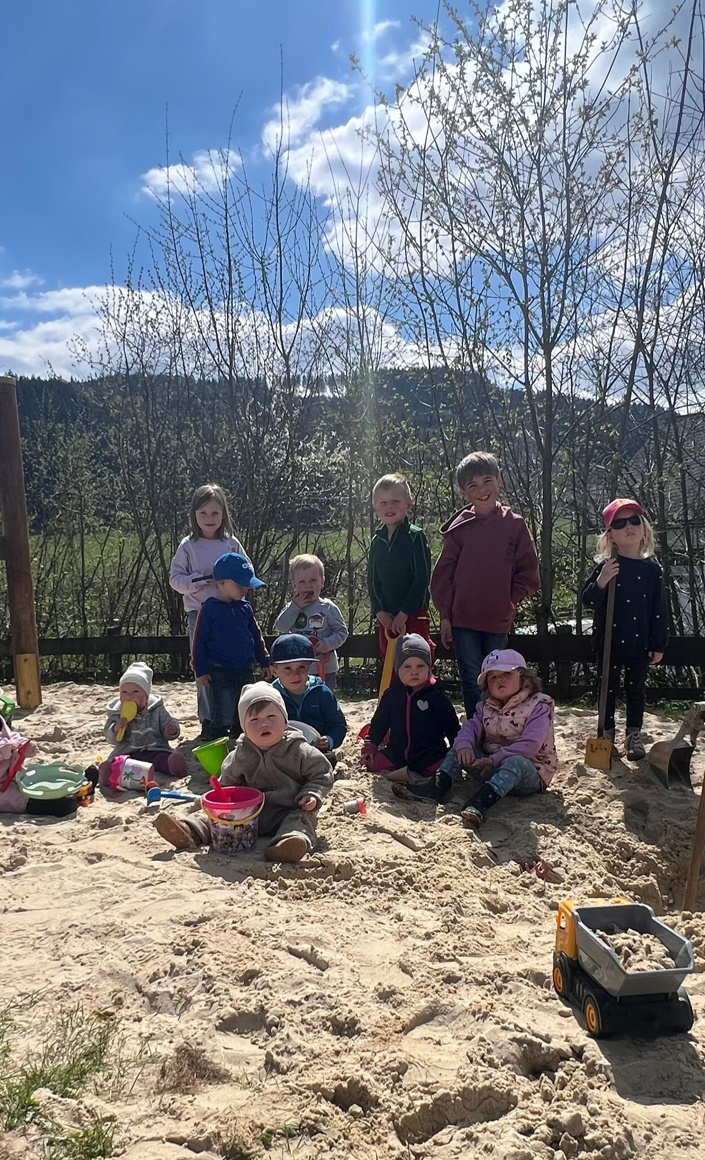 Sonnensegel für den Spielplatz Niedersalwey