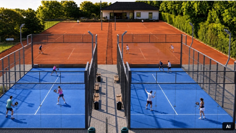 Padel Außenanlage TSV Weeze – Den Trendsport in den Verein holen!