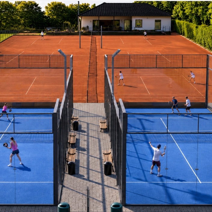 Padel Außenanlage TSV Weeze – Den Trendsport in den Verein holen!
