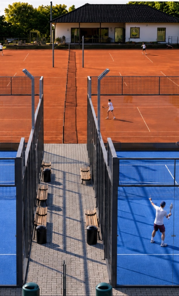 Padel Außenanlage TSV Weeze – Den Trendsport in den Verein holen!
