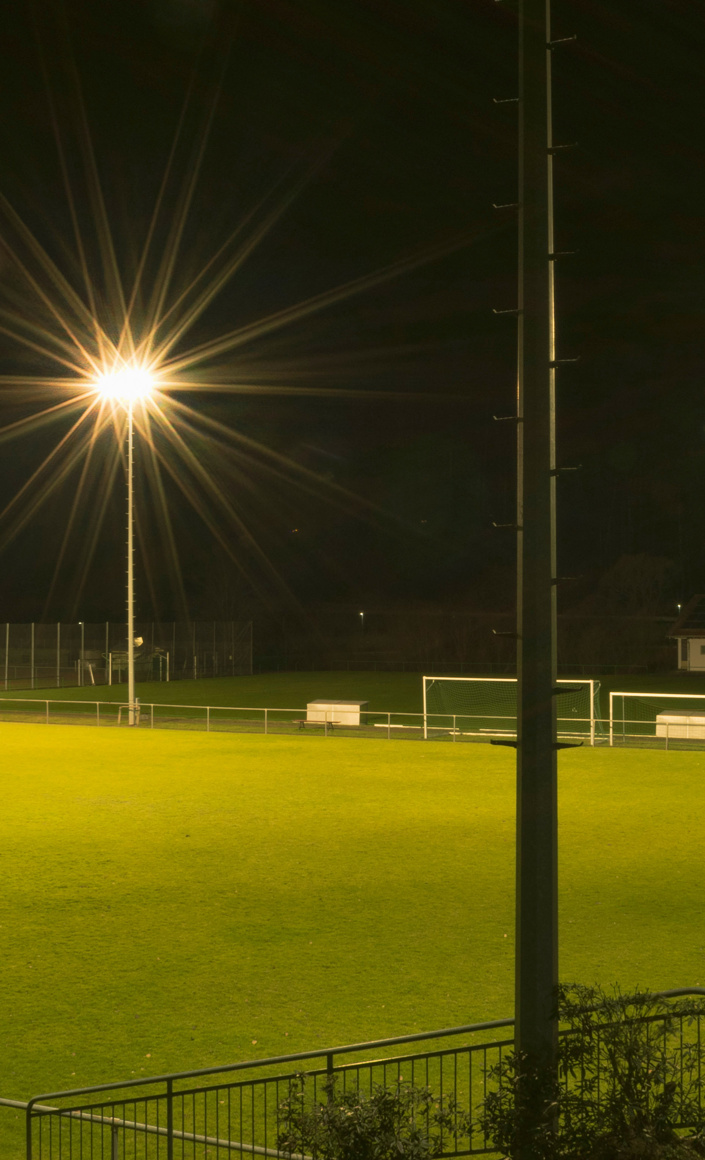 LED-Flutlichtanlage SV Mühlenbach