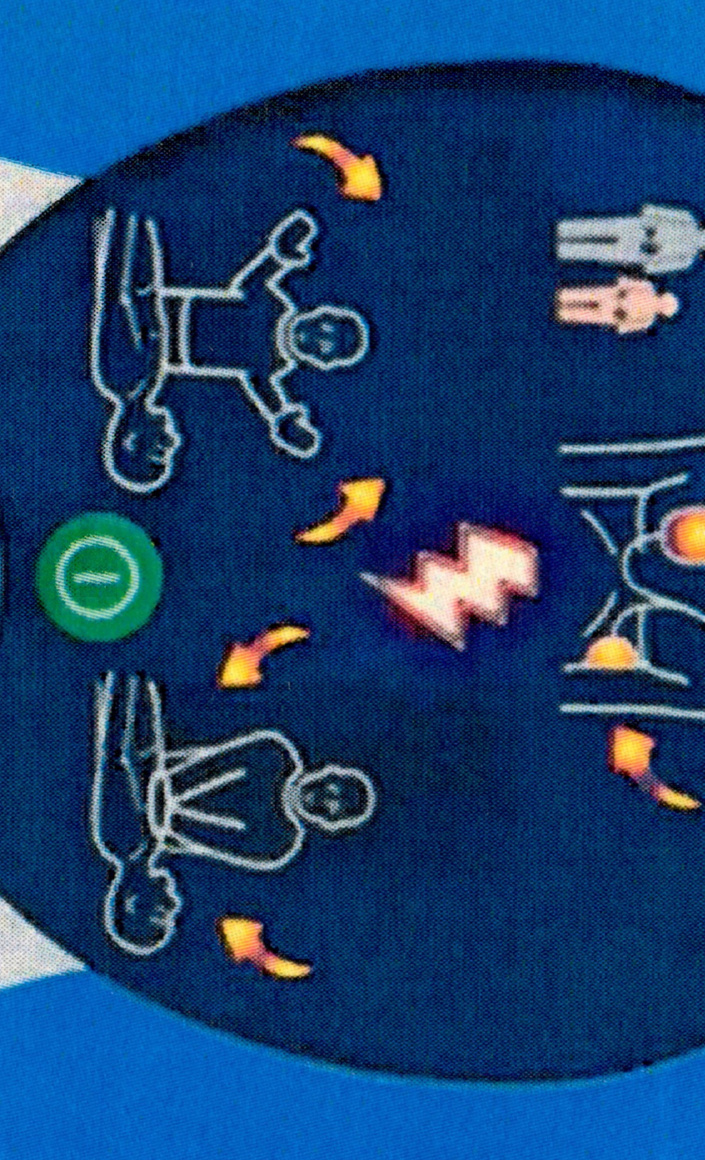 Defibrillator für Herzgruppe