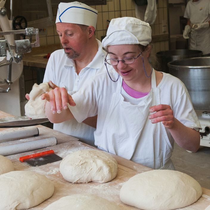 Visuelle Bäckerhilfe für Menschen mit Assistenzbedarf