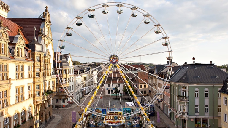 Riesenrad der Hoffnung auf dem CHRISTIVAL22