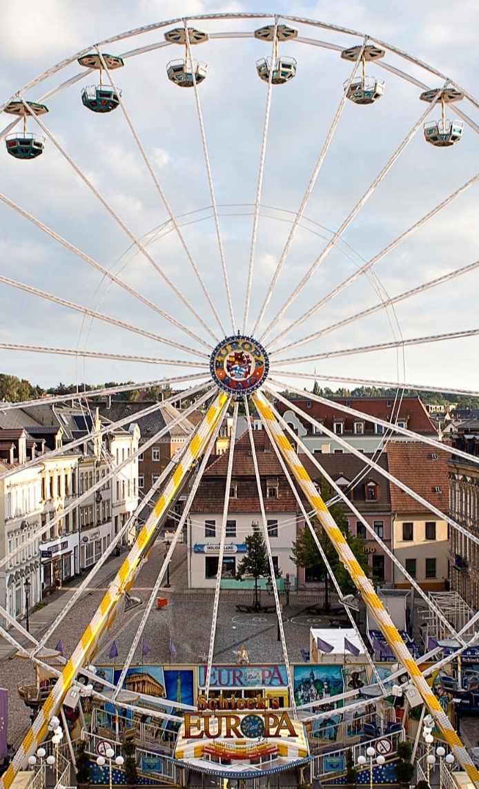 Riesenrad der Hoffnung auf dem CHRISTIVAL22