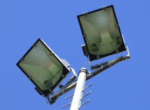 Umrüstung Flutlicht TSV Kirchhain