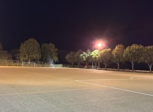 LED-Beleuchtung für den Kunstrasen