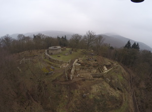 Begehbarmachung des Turms der Burgruine Tannenberg