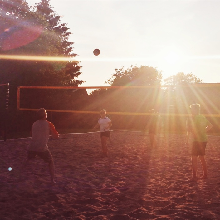 Beachvolleyballfeld