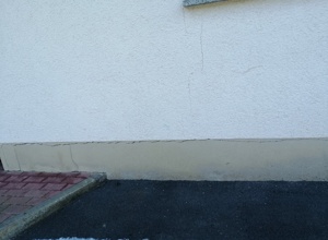 Sportheim des SV Rotfelden benötigt eine Sanierung der Außenfassade