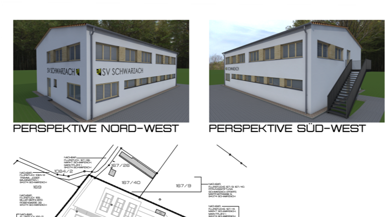 Neubau Umkleiden & Fitnessräume SV-Schwarzach e.V.