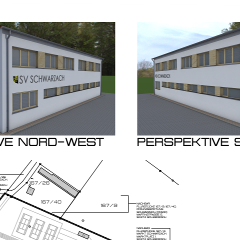 Neubau Umkleiden & Fitnessräume SV-Schwarzach e.V.