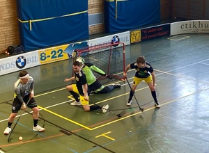 Neue Floorball Bande für den Sportclub Weßling