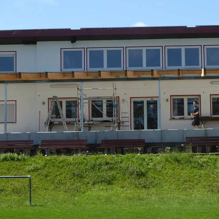 Terrassenausbau