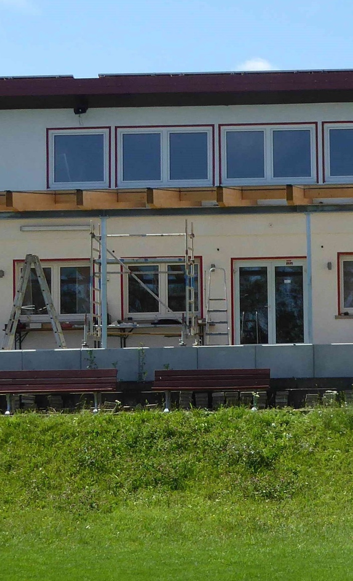 Terrassenausbau