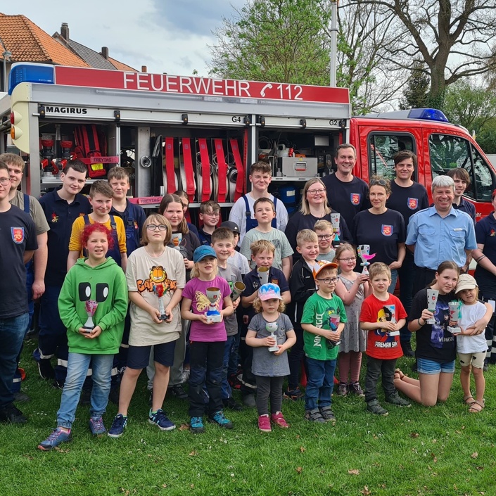 Ausbildungsmaterial für Kinderfeuerwehr