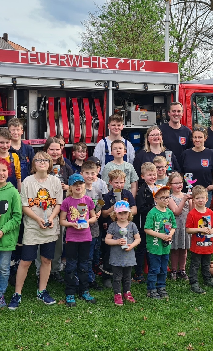 Ausbildungsmaterial für Kinderfeuerwehr