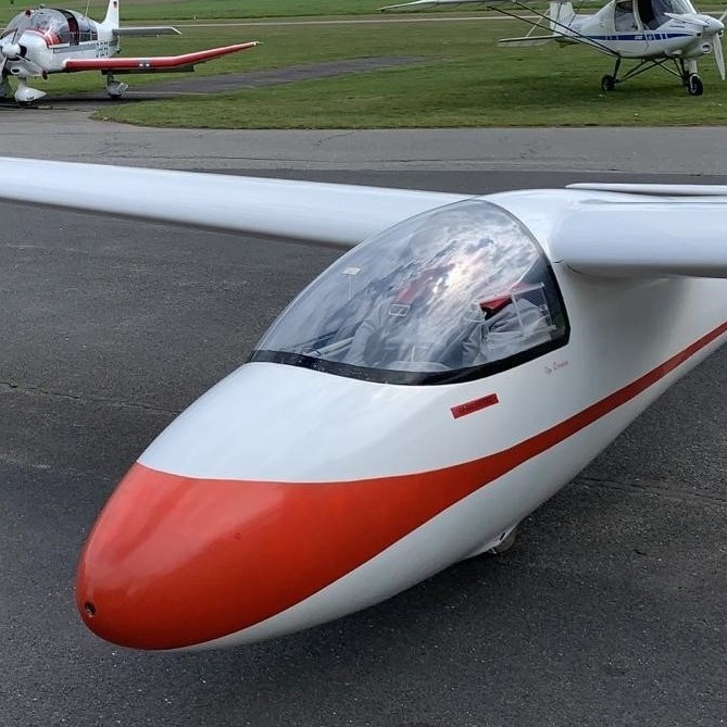Segelflugzeug für die Jugend