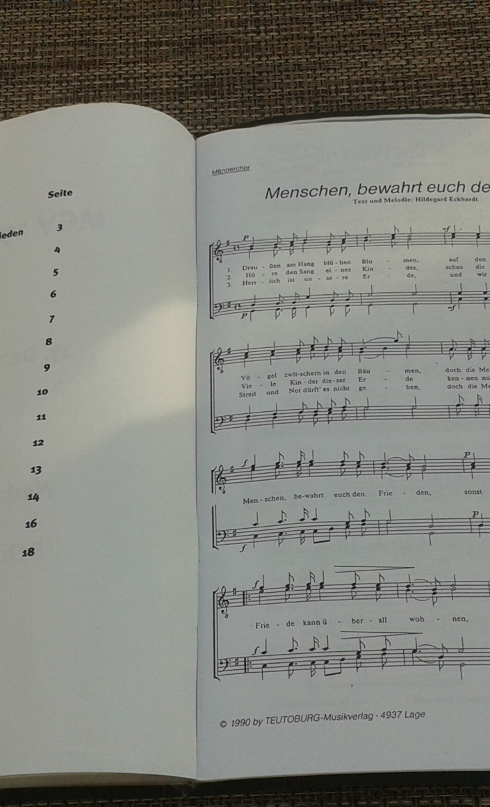 ChorNotenmappen