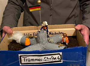 Realitätsnahes Übungsgelände für Einsatzkräfte - Trümmerstr. 6