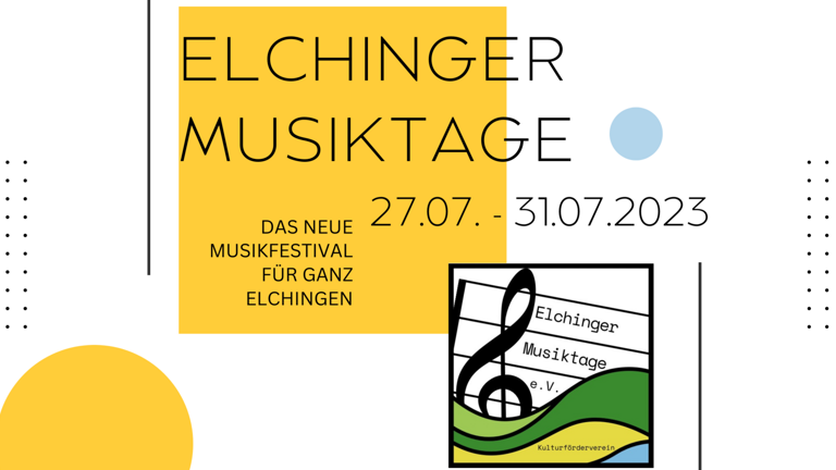 Erste Elchinger Musiktage 2023