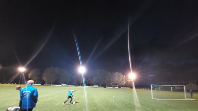 LED-Flutlicht für den SV Nieder-Ofleiden