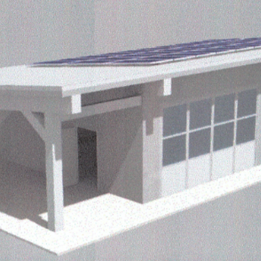 Neubau Lager- und Gerätehalle