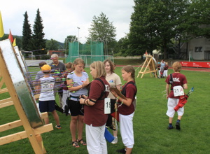 Bogensport für die Schüler-Freizeit