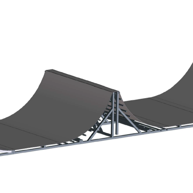 Minirampe für den Dirtpark Leinfelden