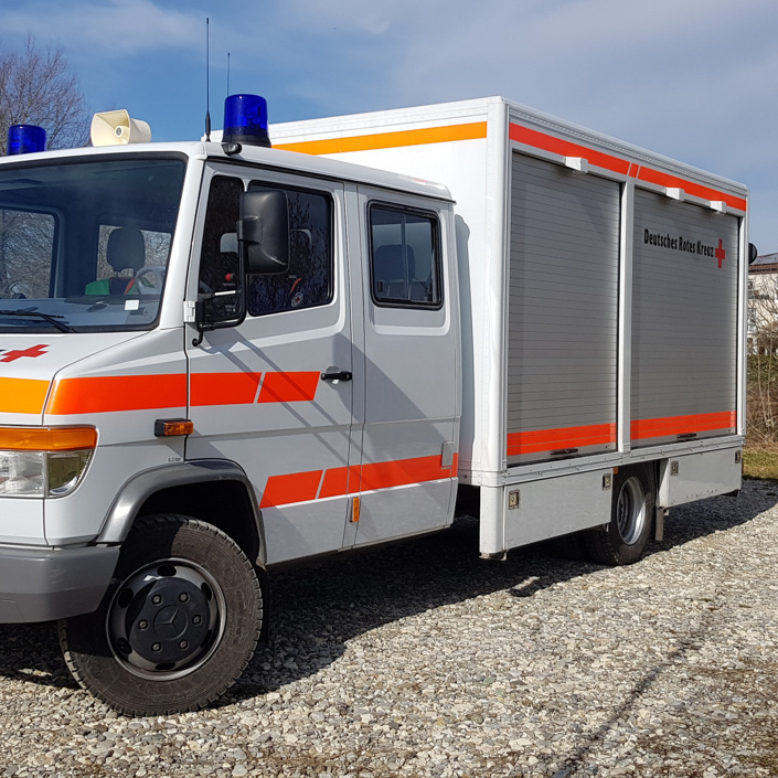 Neue Ausstattung des Gerätewagen Sanität