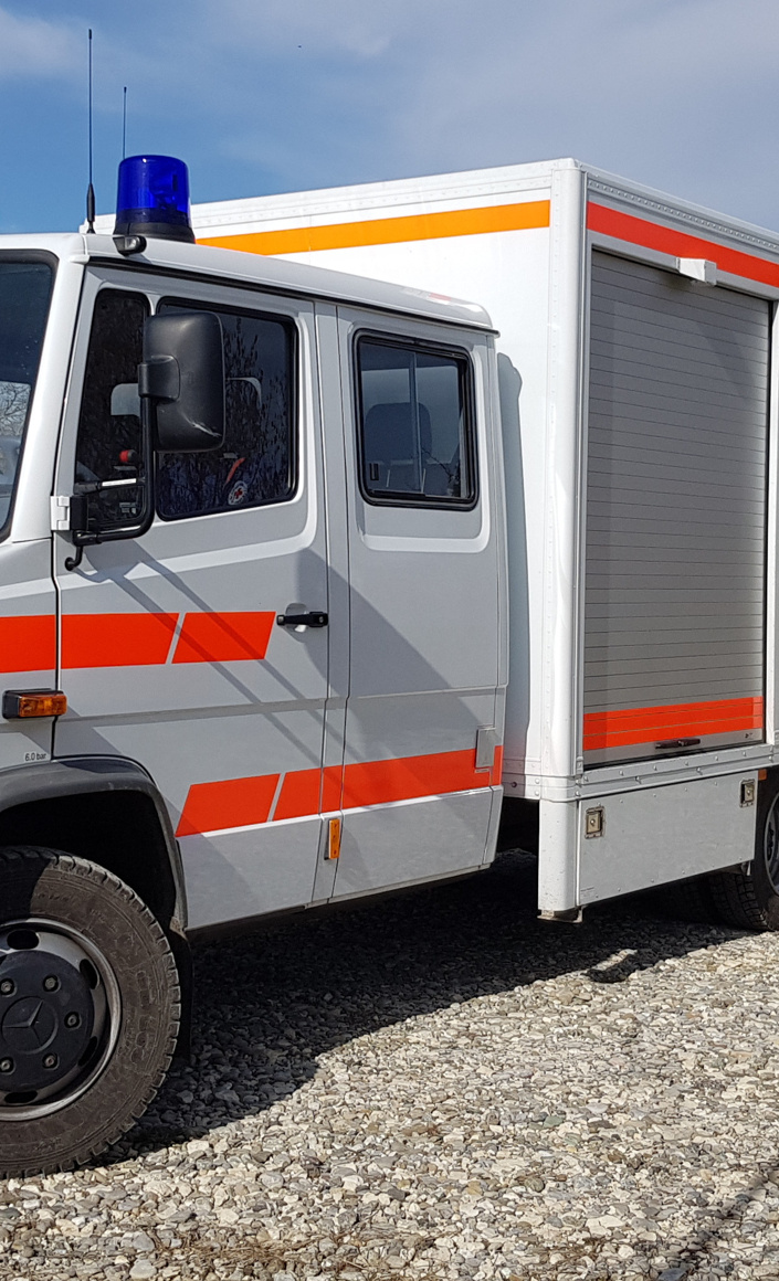 Neue Ausstattung des Gerätewagen Sanität