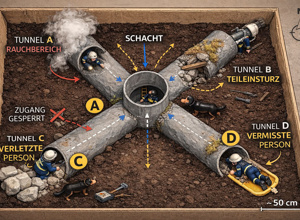 Realitätsnahes Übungsgelände für Einsatzkräfte - Trümmerstr. 6