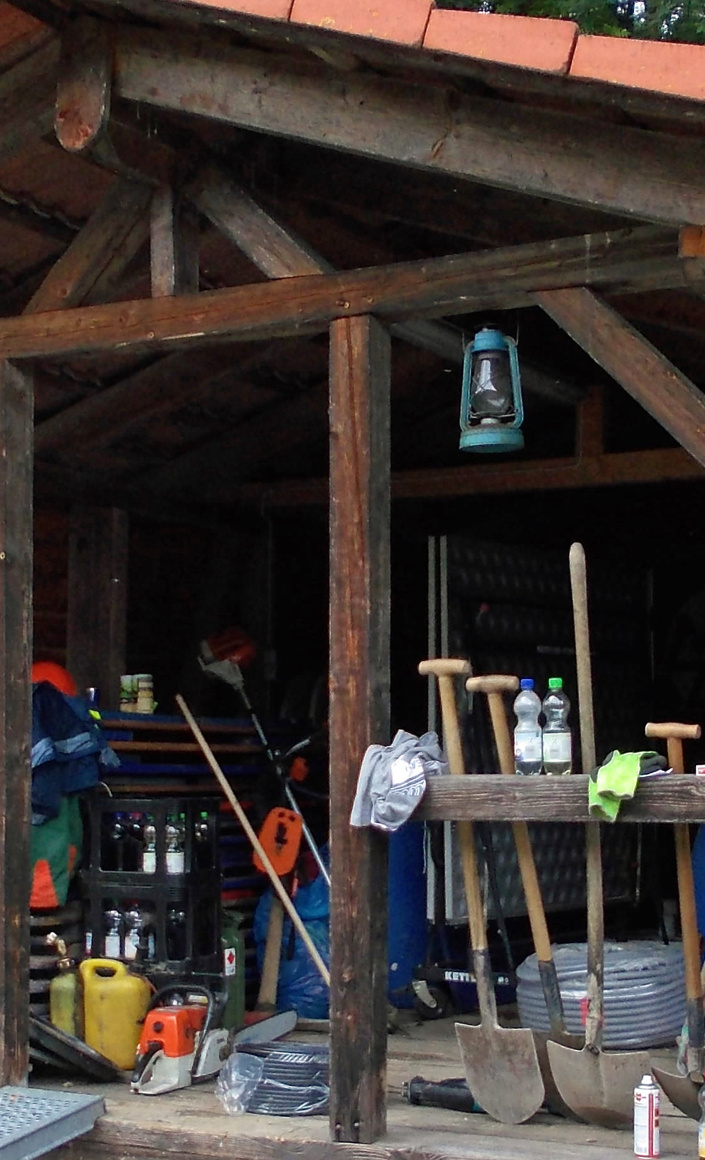 Renovierung THW-Grillhütte