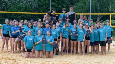 Bau von 2 Beachvolleyballfeldern auf dem Vereinsgelände des PTSV Hof