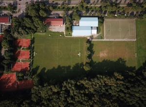 LED-Umstellung unserer Tennishalle