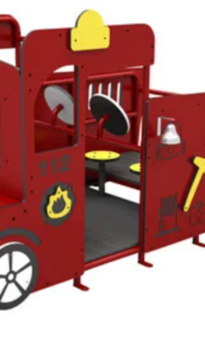 Feuerwehrauto für die Kinder des St. Jakobus Kindergartens Ennigerloh