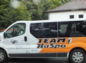 Kleinbus für HaSpo Bayreuth