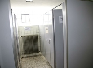 Werntalhalle Thüngen - behindertengerechtes WC