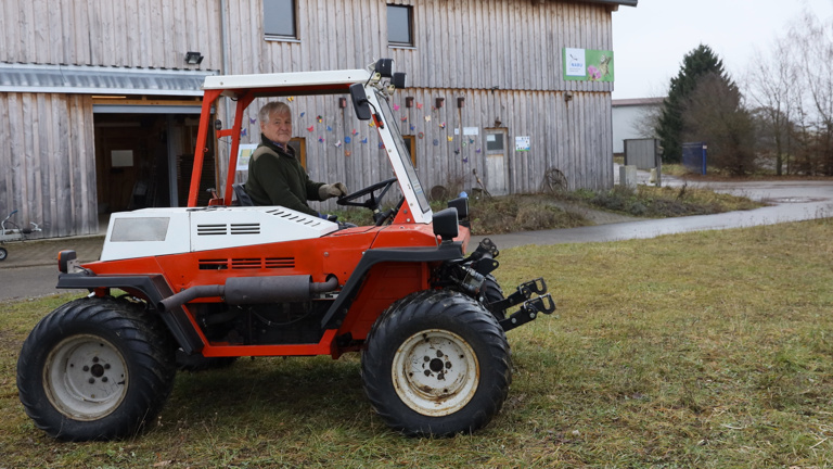 Doppelmessermähwerk für Bergtraktor NABU Eutingen i.G.