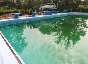 Beckensanierung im Bürgerbad Lenzinghausen