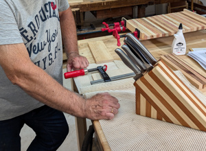 Aufschneider gesucht! - Neue Bandsäge für die Holzwerkstatt