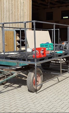 Neuer Fastnachtswagen für die Irscher Hofsänger