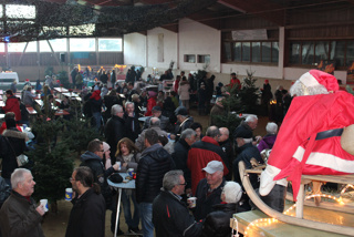 'Reiterlicher Weihnachtszauber' geniessen bei Glühwein oder Kaffee